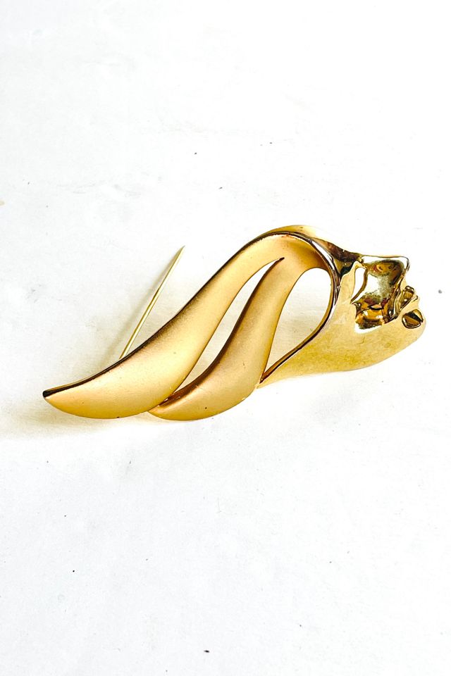 Vintage 1990's Woman Profile Pin Selected by FernMercantile #3