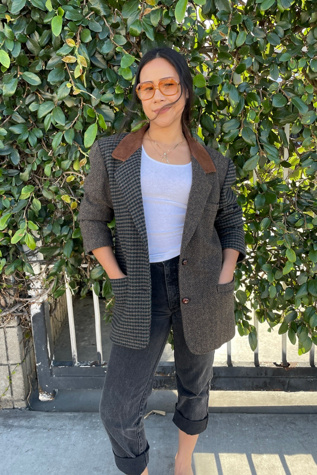 Vintage 1980's Multi Herringbone Jacket Selected by FernMercantile
