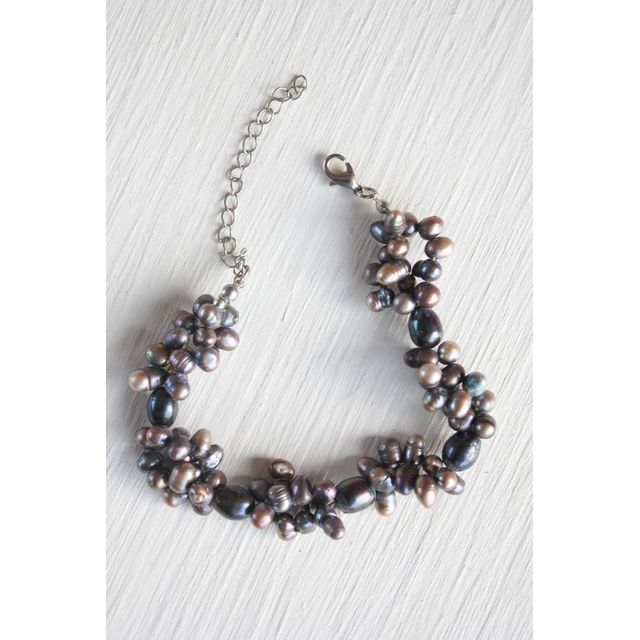 Vintage Freshwater Pearl Cluster Bracelet Selected By Moons + Junes Vintage #2