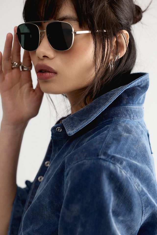 Brooks Metal Aviator Sunglasses #3