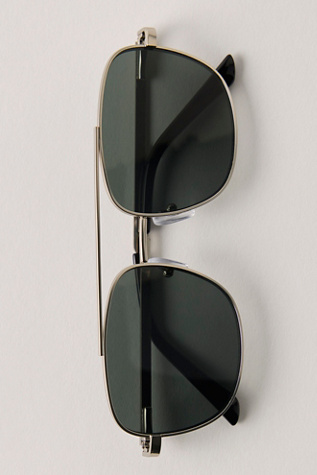 Brooks Metal Aviator Sunglasses
