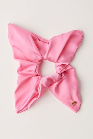 Lele Sadoughi Square Silk Scrunchie