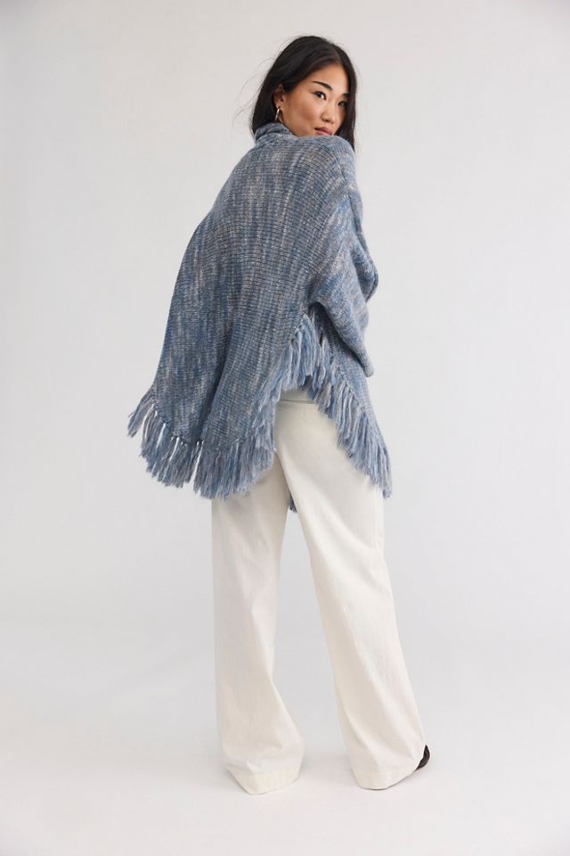 Rodebjer Hana Poncho Sweater #1