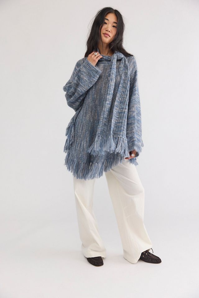 Rodebjer Hana Poncho Sweater #2