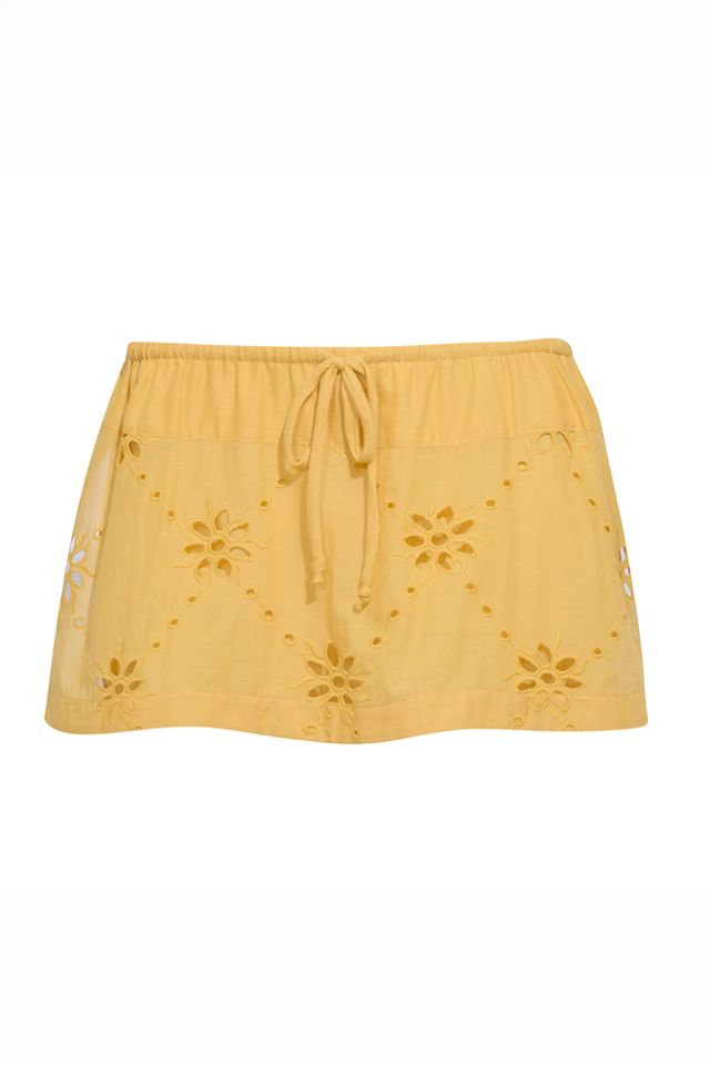 Matthew Williamson x Free People Mesquida Broderie Anglais Low-Rise Skort #5