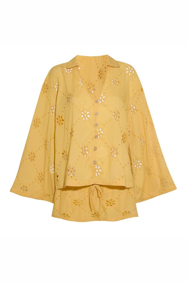 Matthew Williamson x Free People Mesquida Broderie Anglais Low-Rise Skort #6