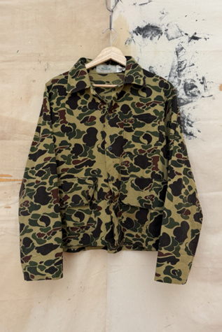 GOOD DAYS Vintage 1980s Red Head Camo Jacket