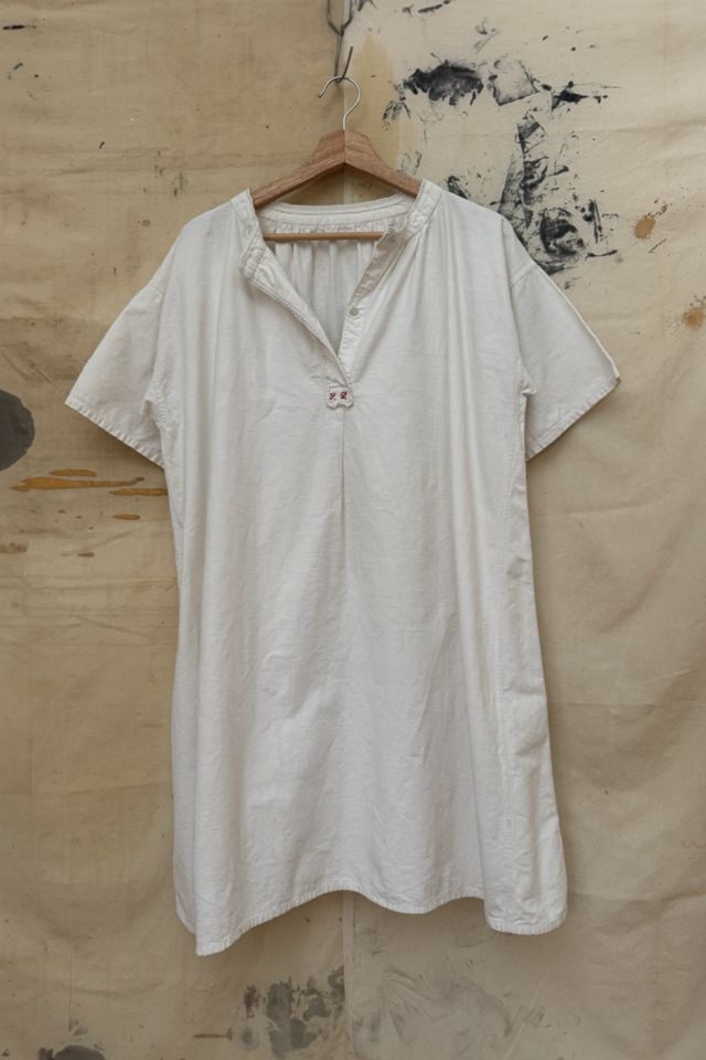 GOOD DAYS Vintage 1900s French Linen Dress 2 #1
