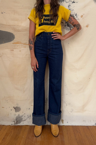 GOOD DAYS Vintage 1970s Rumble Seats Denim