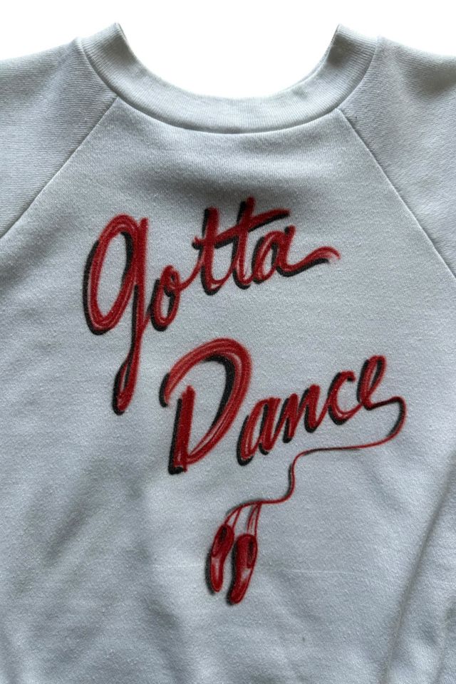 Vintage 1980s Airbrushed  Gotta Dance Sweatshirt Selected By Vintage Warrior #1
