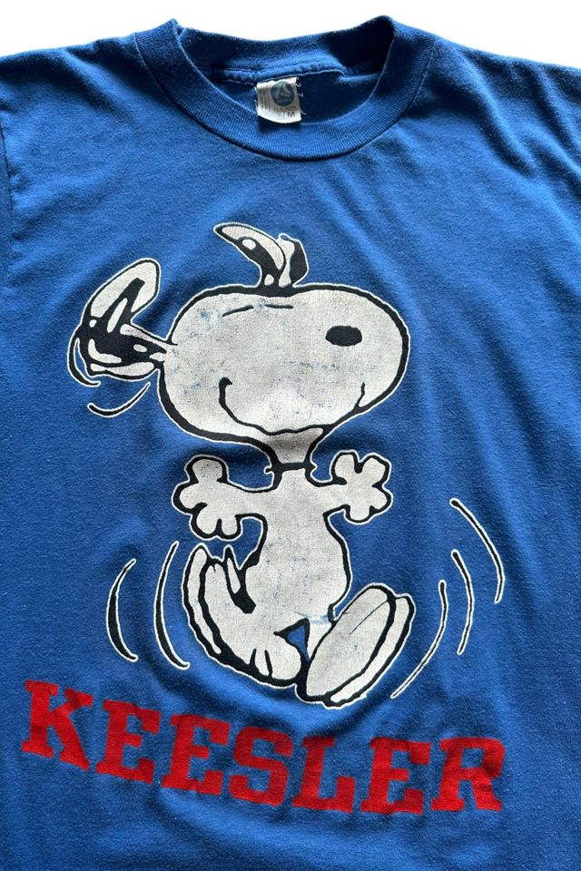 Vintage 1980s Kessler University Snoopy T Shirt Selected By Vintage Warrior #1