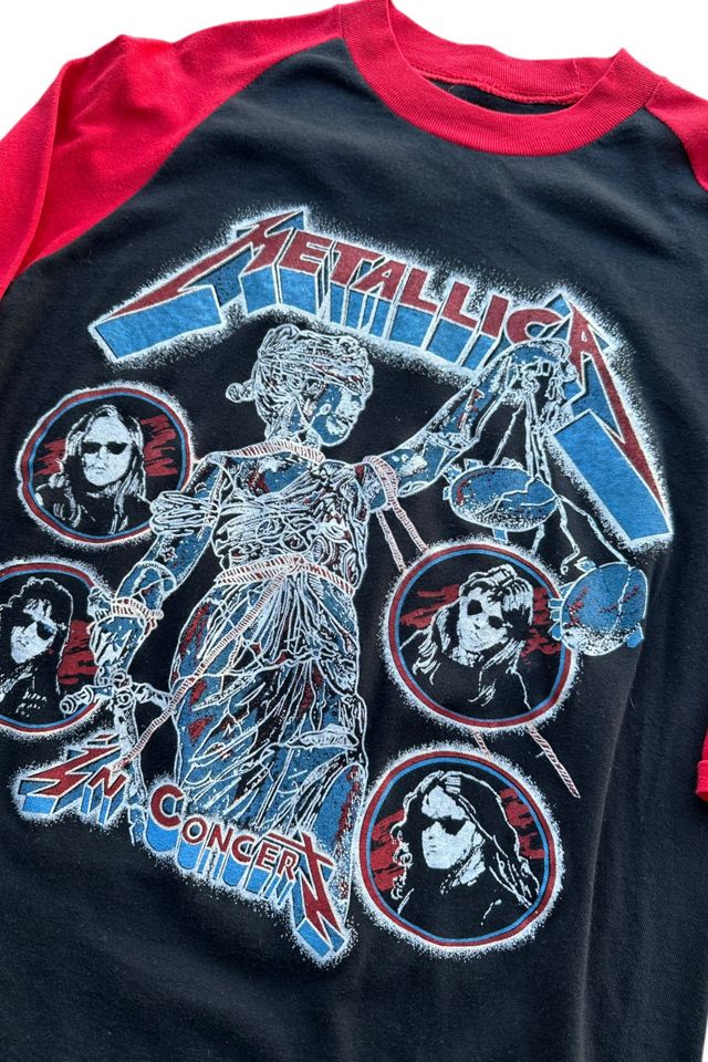 Vintage Unworn 1980s Concert Metallica T Shirt  Selected By Vintage Warrior #1