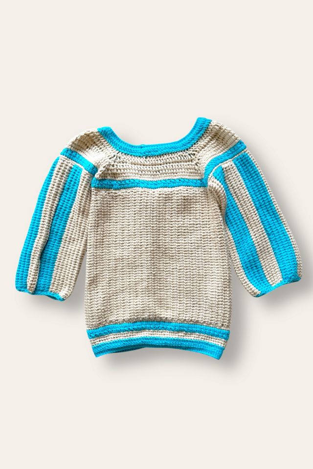 Vintage 1970's Handmade Knit Cardigan Selected By Afterlife Boutique #3