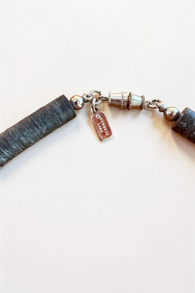 Vintage Kenneth Jay Lane Stacked Sequin Necklace Selected by Personal Choice #2