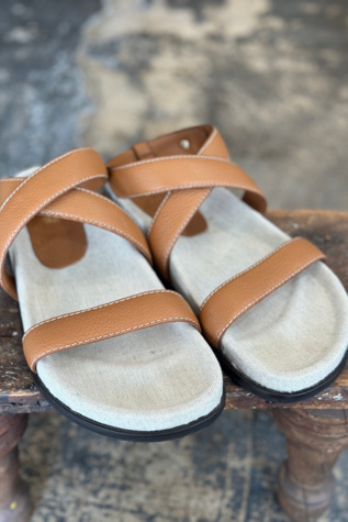 Totême Brown Chunky Sandals Selected by The Curatorial Dept.