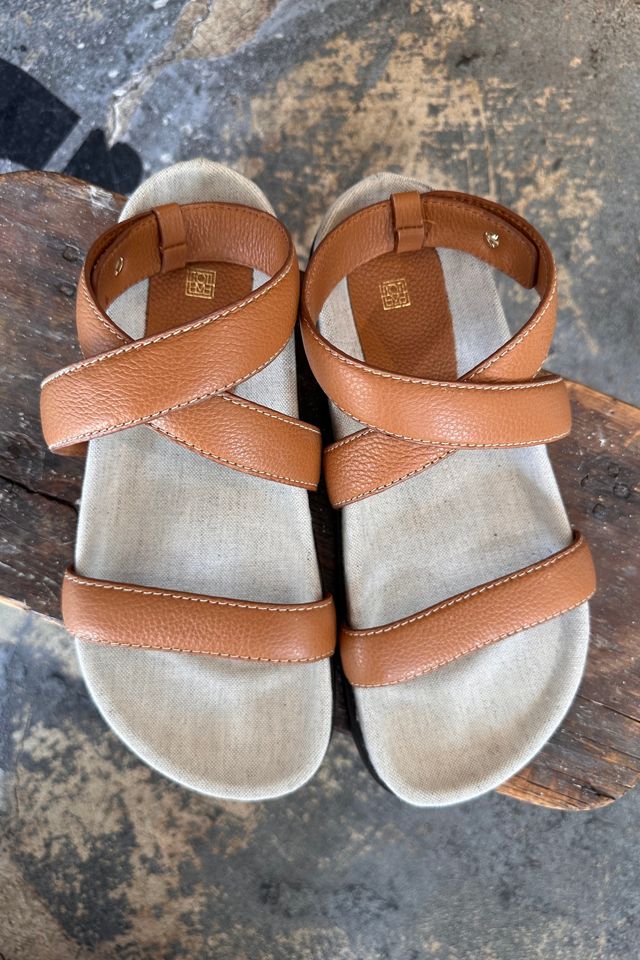 Totême Brown Chunky Sandals Selected by The Curatorial Dept. #1