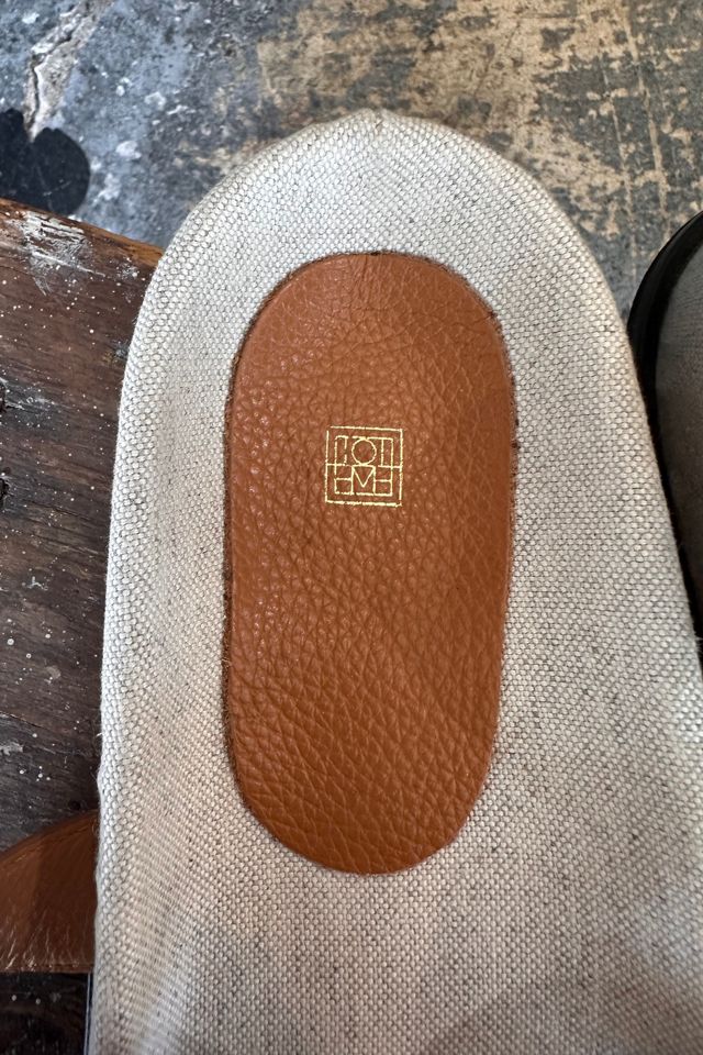 Totême Brown Chunky Sandals Selected by The Curatorial Dept. #2