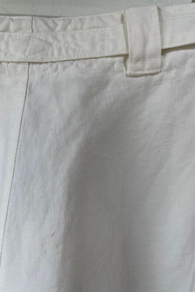 Dries van Noten White Linen Pants Selected by The Curatorial Dept. #3