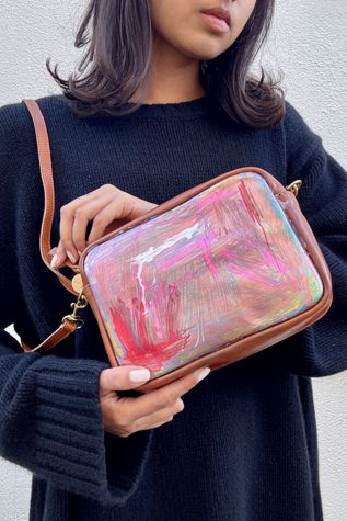 Clare V. Purse Painted by Lauren Dare Selected by The Curatorial Dept.