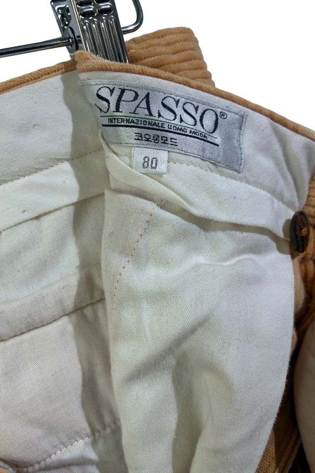 Spasso Yellow Wide Wale Corduroy Pants Selected by The Curatorial Dept. #3
