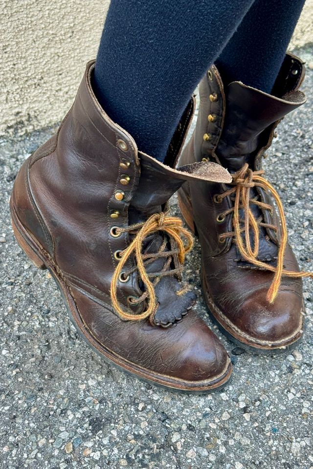 White's Boots Brown Roper Boots Selected by The Curatorial Dept. #1