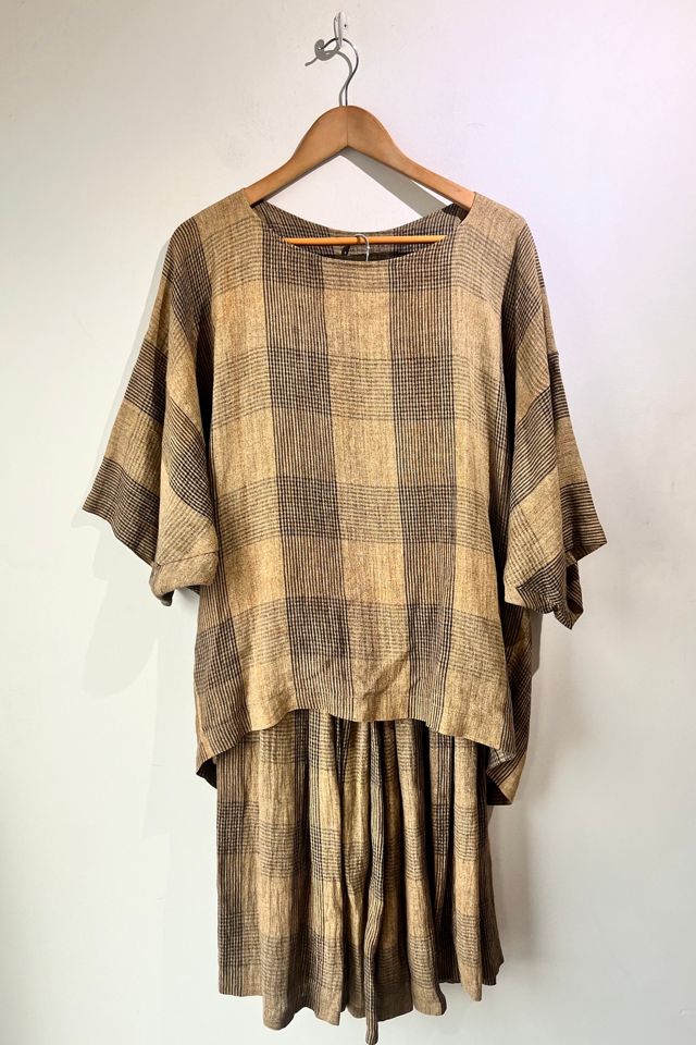Vintage 1980s Issey Miyake Linen 2-Piece Set Selected by The Curatorial Dept. #2
