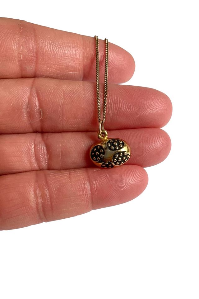 Vintage Small Pendant On Delicate Gold Chain Selected By Ankh By Racquel #2