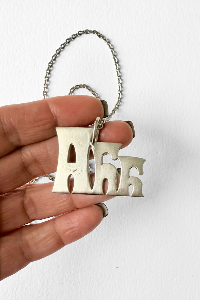 70s AHH Vintage Whimsical Word Pendant Selected by MARMALADE #1