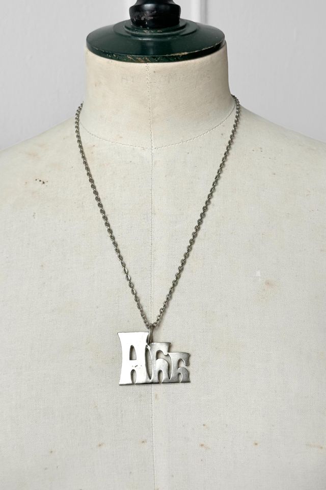 70s AHH Vintage Whimsical Word Pendant Selected by MARMALADE #2