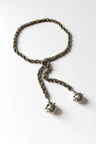 60s Lariat Bolo Slide Necklace Selected by MARMALADE