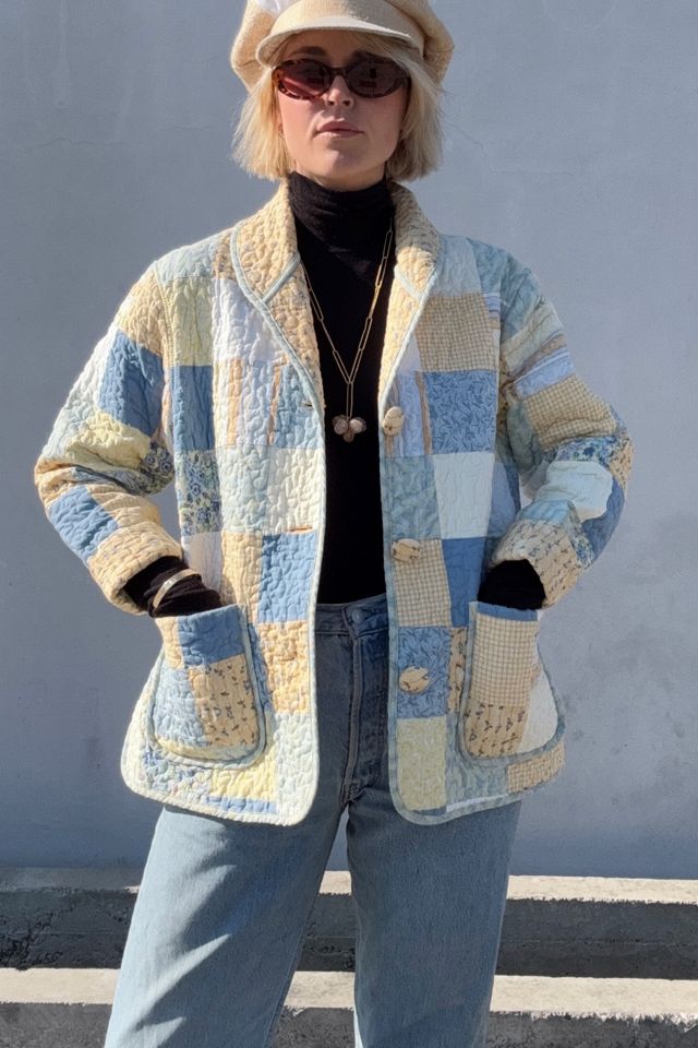 Vintage 1960s Quilted Coat Selected by Kikos Kloset #1