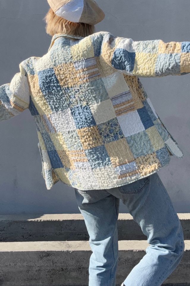 Vintage 1960s Quilted Coat Selected by Kikos Kloset #3