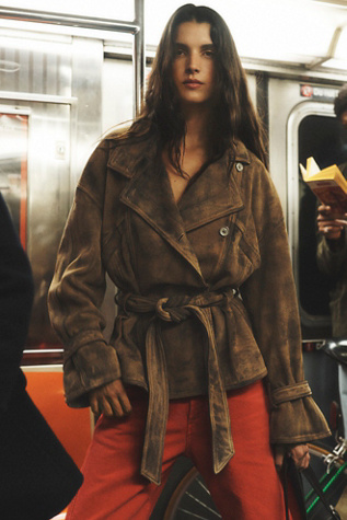 We The Free Jackee Suede Jacket