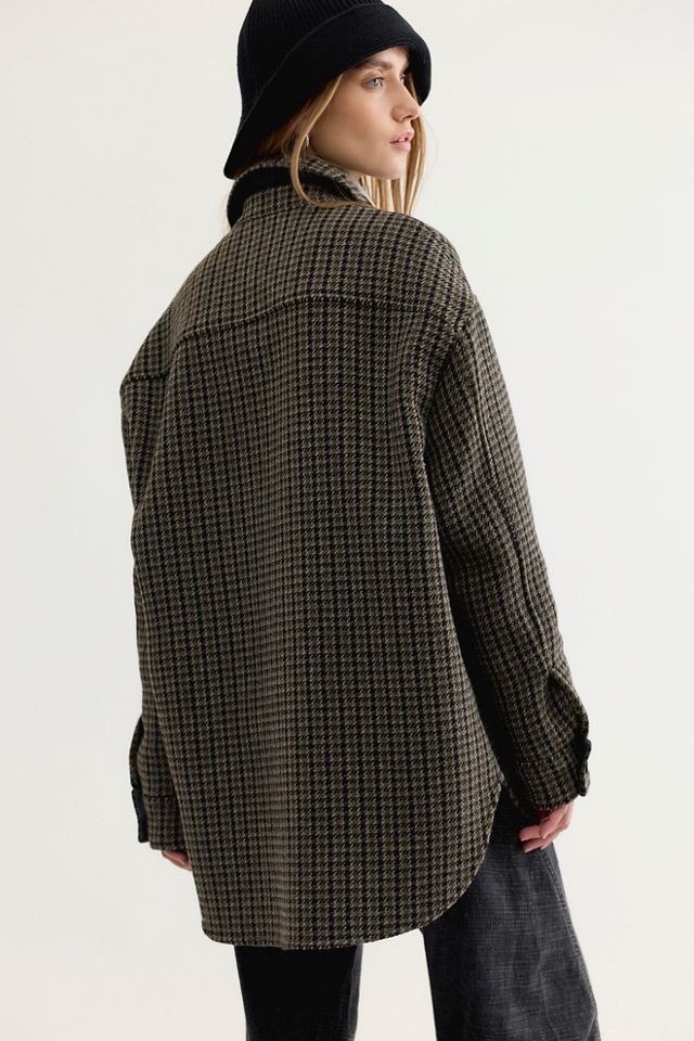 Closed Oversized Wool-Blend Shacket #1