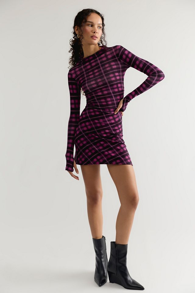 Summi Summi Long Sleeve A-Line Mini Dress #2