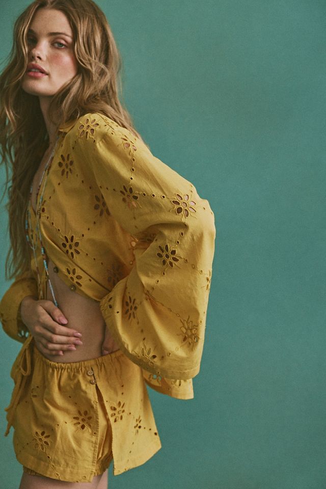 Matthew Williamson x Free People Mesquida Broderie Anglais Button Down #3