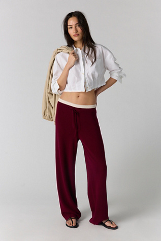 Artless Layered Cashmere Pants