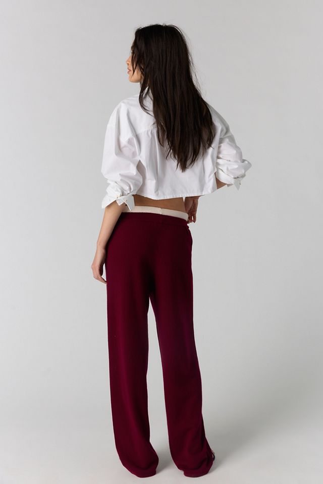 Pantalon superposé en cachemire Artless #1