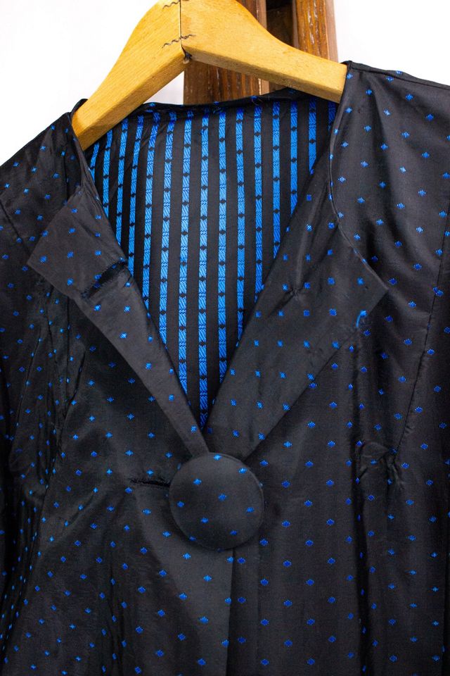 Vintage 60s Polka Dot Raincoat Selected by Black Shag Vintage #2