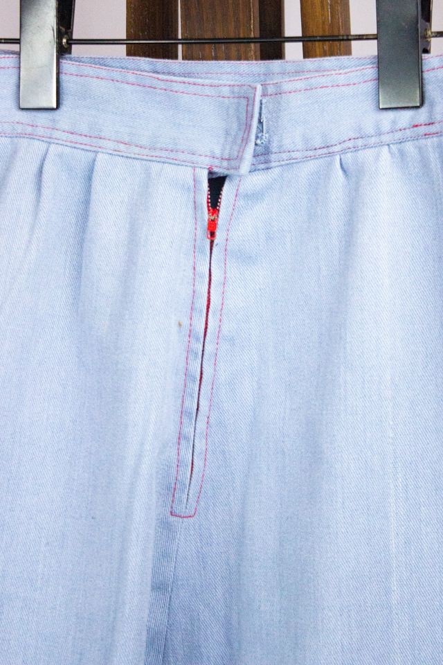 Vintage 70s Denim Skirt Selected by Black Shag Vintage #2
