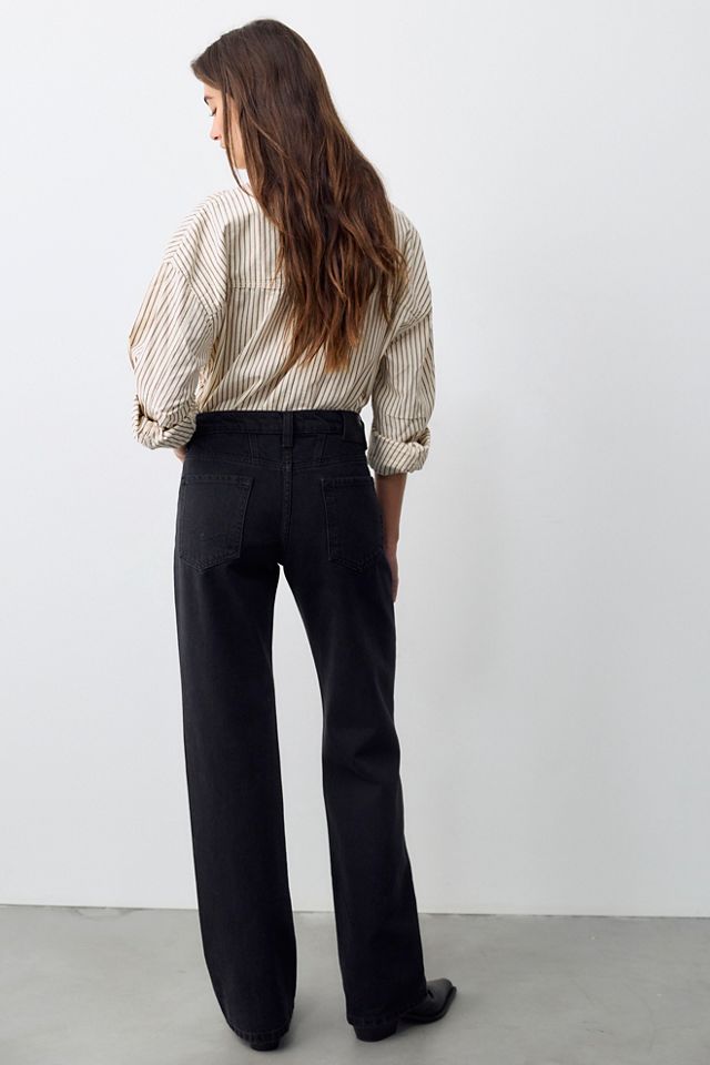 We The Free Luna Mid-Rise Straight Jeans #3