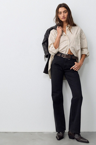 We The Free Luna Mid-Rise Straight Jeans