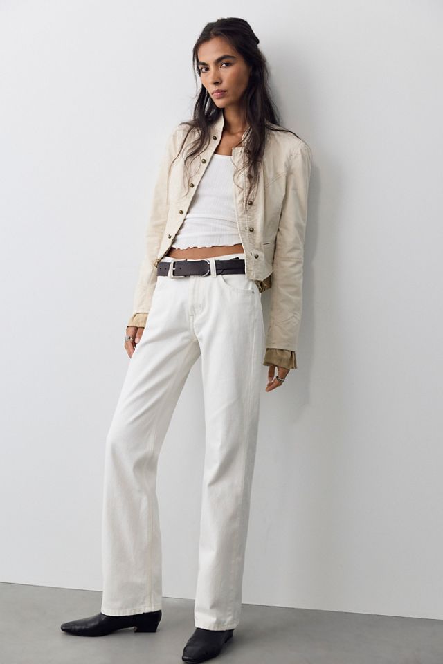 We The Free Luna Mid-Rise Straight Jeans #4
