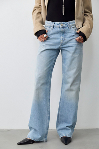 We The Free Luna Mid-Rise Straight Jeans