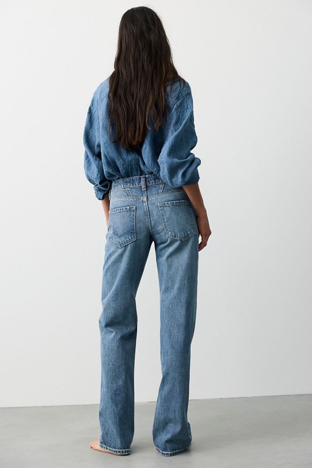 We The Free Luna Mid-Rise Straight Jeans #1