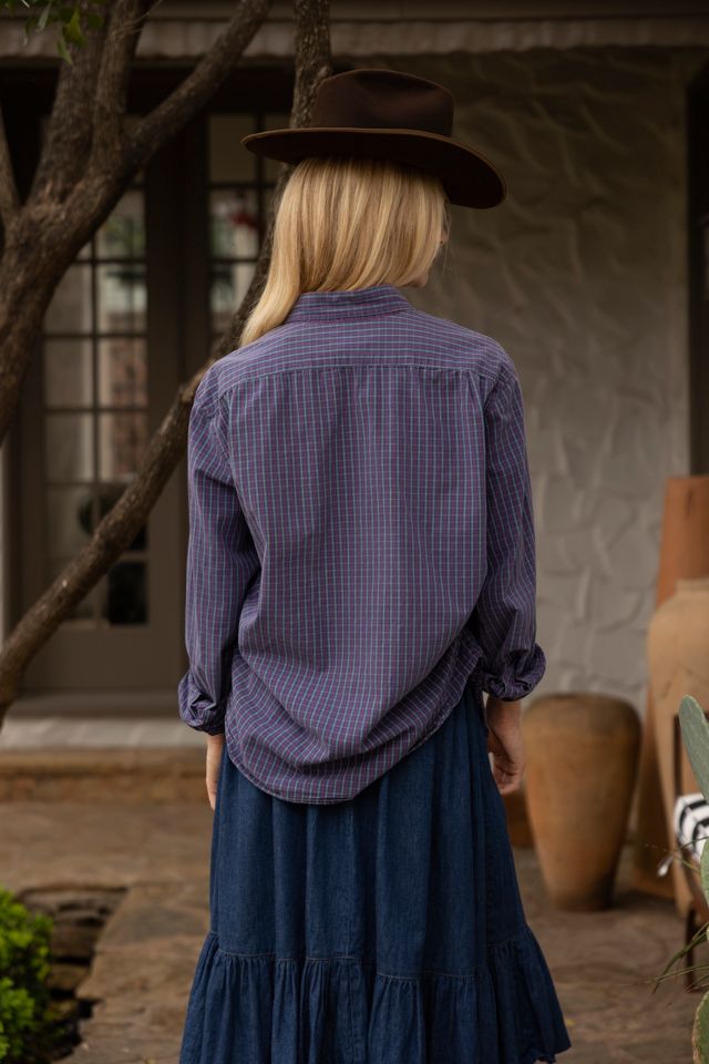 The Lone Star Twilight Micro-Check Shirt by Lauren Owen of Texas #1