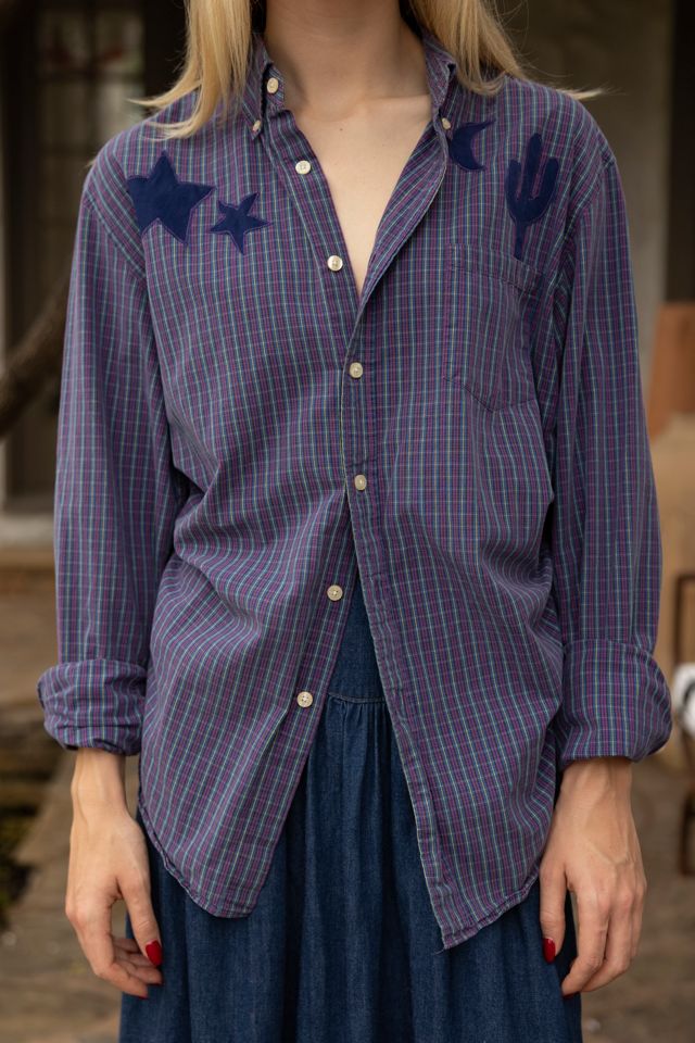 The Lone Star Twilight Micro-Check Shirt by Lauren Owen of Texas #3