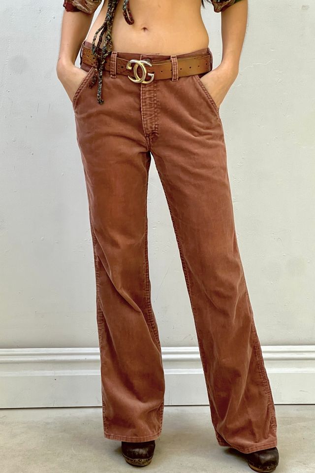 Vintage Levi's Buckleback Corduroy Flare Pants Selected by Anna Corinna #1