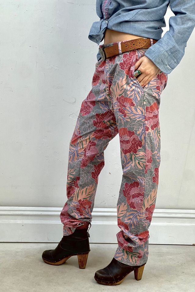 Vintage Flowers Pants Selected by Anna Corinna #2