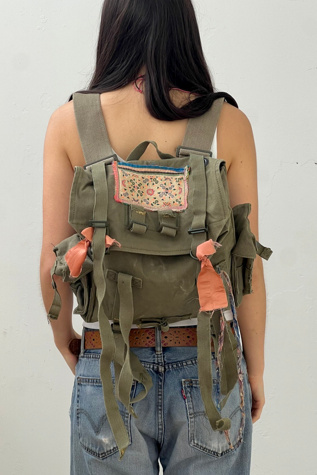 Anna Corinna Reworked Vintage Army Demi Backpack